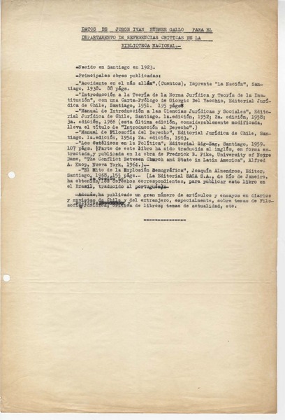 [Carta] 1968 sep. 31, Santiago, Chile [a] Biblioteca Nacional de Chile