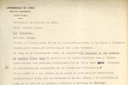 [Carta] 1955 oct. 5, Santiago, Chile [a] Gonzalo Drago