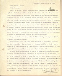 [Carta] 1941 ago. 4, Santiago, Chile [a] Gonzalo Drago