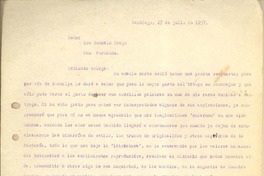 [Carta] 1937 jul. 27, Santiago, Chile [a] Gonzalo Drago