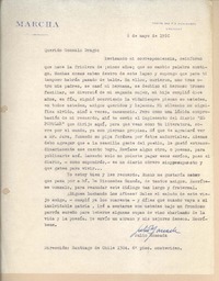 [Carta] 1960 may. 8, Montevideo, Uruguay [a] Gonzalo Drago