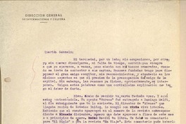 [Carta] 1943 dic. 13, Santiago, Chile [a] Gonzalo Drago