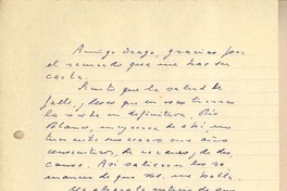 [Carta] 1938 julio, Santiago, Chile [a] Gonzalo Drago