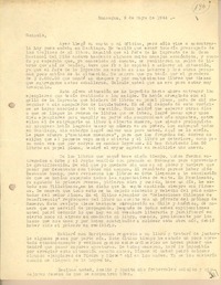 [Carta] 1944 may. 9, Rancagua, Chile [a] Gonzalo Drago