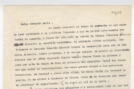 [Carta] 1956, [Santiago, Chile] [a] Joaquín Edwards Bello