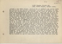 [Carta] 1946 noviembre 29, Bahía Blanca, Argentina [a] Marta Brunet, Buenos Aires