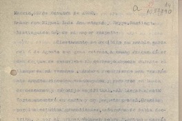 [Carta] 1920 octubre 22, Madrid, España [a] Miguel Luis Amunátegui, Santiago, Chile
