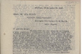[Carta] 1948 junio 14, Mendoza, Argentina [a] Luis Beltrán, Bahía Blanca, Argentina