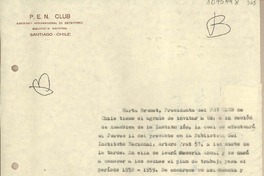 [Carta] 1958 septiembre, Santiago, Chile [a] Juan Mujica