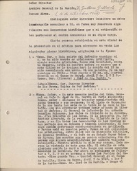 [Carta] 1969 septiembre 4, Santiago, Chile [a] Guillermo Gallardo, Archivo General de la Nación, Buenos Aires