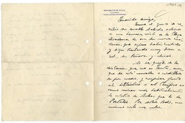 [Carta] 1945 agosto 13, Santiago, Chile [a] Juan Mujica, Bahía Blanca, Argentina