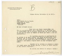 [Carta] 1945 diciembre 13, Buenos Aires, Argentina [a] Juan Mujica, Bahía Blanca, Argentina