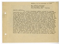 [Carta] 1949 noviembre 11, Bilbao, España [a] Alfredo Lefevbre, Madrid