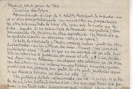 [Carta] 1960 jun. 29, Madrid, España [a] Roque Esteban Scarpa