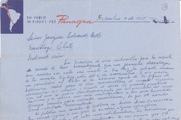 [Carta] 1955 nov. 9, Buenos Aires, Argentina [a] Joaquín Edwards Bello