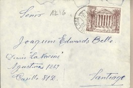 [Carta] 1962 febrero 2, Quillota, [Chile] [a] Joaquín Edwards Bello