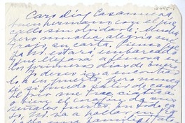 [Carta] [1951] diciembre 19, Nápoles, Italia [a] Humberto Díaz-Casanueva