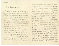 [Carta] [1951] diciembre 14, Madrid, España [a] Ernesto Guzmán  [manuscrito] José Moreno Villa.