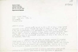 [Carta] [1980] New York [a] Oreste Plath, Florida, [EE.UU]  [manuscrito] Marcelo Coddou.