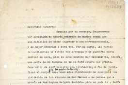 [Carta] 1980 [Santiago, Chile] [al] Bucanero  [manuscrito] Jorge Teillier