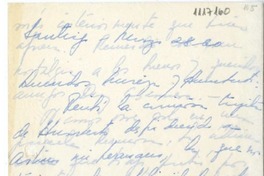 [Carta] 1960 marzo 28, Santiago, Chile [a] Humberto Díaz-Casanueva  [manuscrito] Ester Matte.