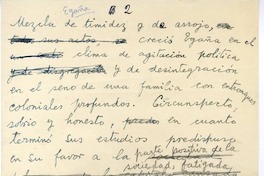 Egaña  [manuscrito] Joaquín Edwards Bello.