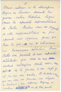[Bello y Miranda]  [manuscrito] Joaquín Edwards Bello.