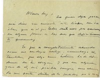 [Carta] 1930, Santiago, Chile [a] Blanca Luz Brum  [manuscrito] Laura Rodig.