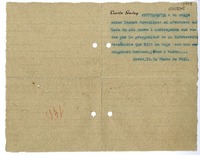 [Carta] 1915 enero 1, Los Andes, Chile [a] Isauro Santelices  [manuscrito] Gabriela Mistral.