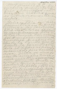 [Carta] [1952] [Italia] [a] Humberto Díaz Casanueva  [manuscrito] Gabriela Mistral.