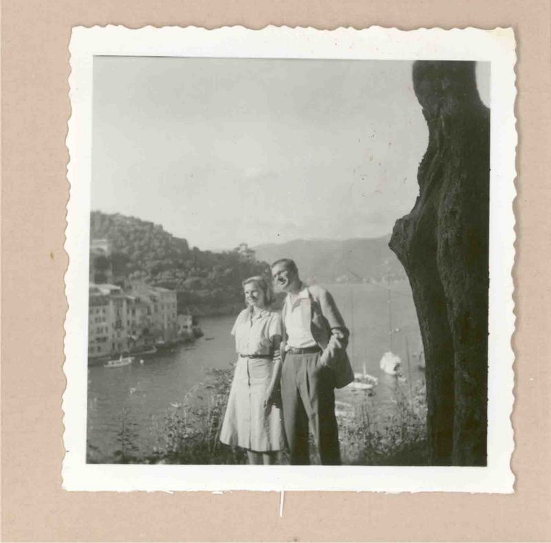 [Amigos de Doris Dana en Portofino]  [fotografía].