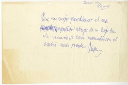 [Carta] [1975], Valparaiso, Chile [a] Fernando Guzmán  [manuscrito] Juan Guzmán Cruchaga.
