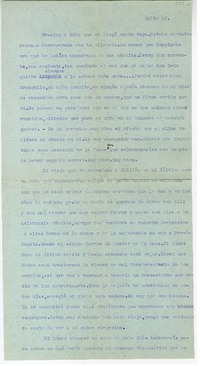 [Carta] [entre 1923 y 1928] julio 11, Santiago, Chile [a] Juan Guzmán Cruchaga  [manuscrito] Marta Brunet.