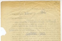 [Carta] 1952 diciembre 11, La Plata, [Argentina] [a] Matilde Ladrón de Guevara  [manuscrito] Ana Emilia Lahitte.