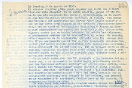 [Carta] 1957 agosto 6, Le Focette, [Italia] [a] Mi adorada viejita  [manuscrito] Matilde [Ladrón de Guevara].