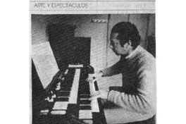 Música en el teclado electrónico Miguel Letelier, como compositor y como solista de la Sinfónica