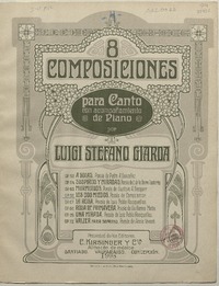 Los dos miedos [para canto con acompañamiento de piano] [música] : poesía de Campoamor ; Luigi Stefano Giarda.