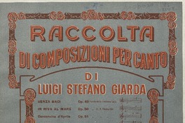 Maggiolata [para canto con acompañamiento de piano] [música] : Luigi Stefano Giarda.