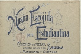 Preciosa polka - mazurca ; arreglada para una o dos bandurrias o mandolinas y guitarras [música] : Ph. Fahrbach ; arreglada para estudiantina por Antonio Alba.