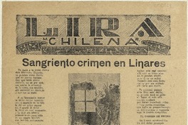 Sangriento crimen en Linares.