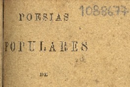 Poesías populares de "El Pequén".
