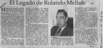 El legado de Rolando Mellafe