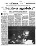 "El éxito es agridulce"  [artículo] Ignacio Iñíguez.