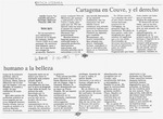 Cartagena en Couve, y el derecho humano a la belleza  [artículo] Mariano Aguirre.