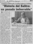 "Historia del salitre, un pasado imborrable"  [artículo].