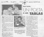 Un poeta a las tablas  [artículo] Mireya Seguel.