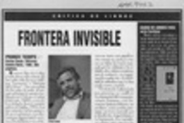 Frontera invisible  [artículo] José Promis.
