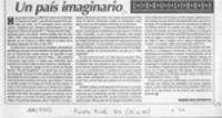 Un país imaginario  [artículo] Ramón Díaz Eterovic.