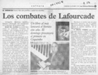 Los Combates de Lafourcade