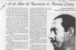 A 110 años del nacimiento de Mariano Latorre  [artículo] Enrique Villablanca V.